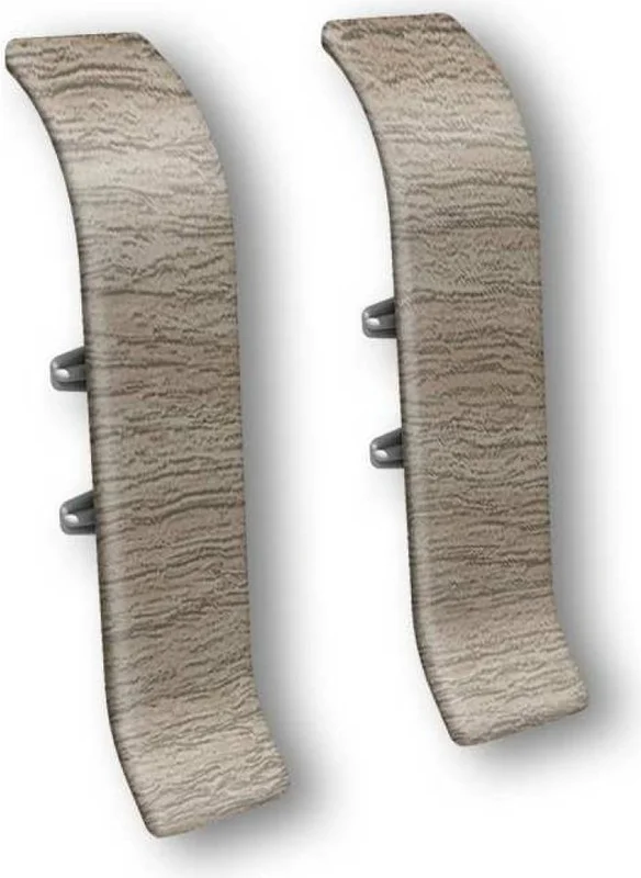 Соединитель для плинтуса 55мм Идеал Классик, 205 Дуб капучино (2шт. флоуп.)