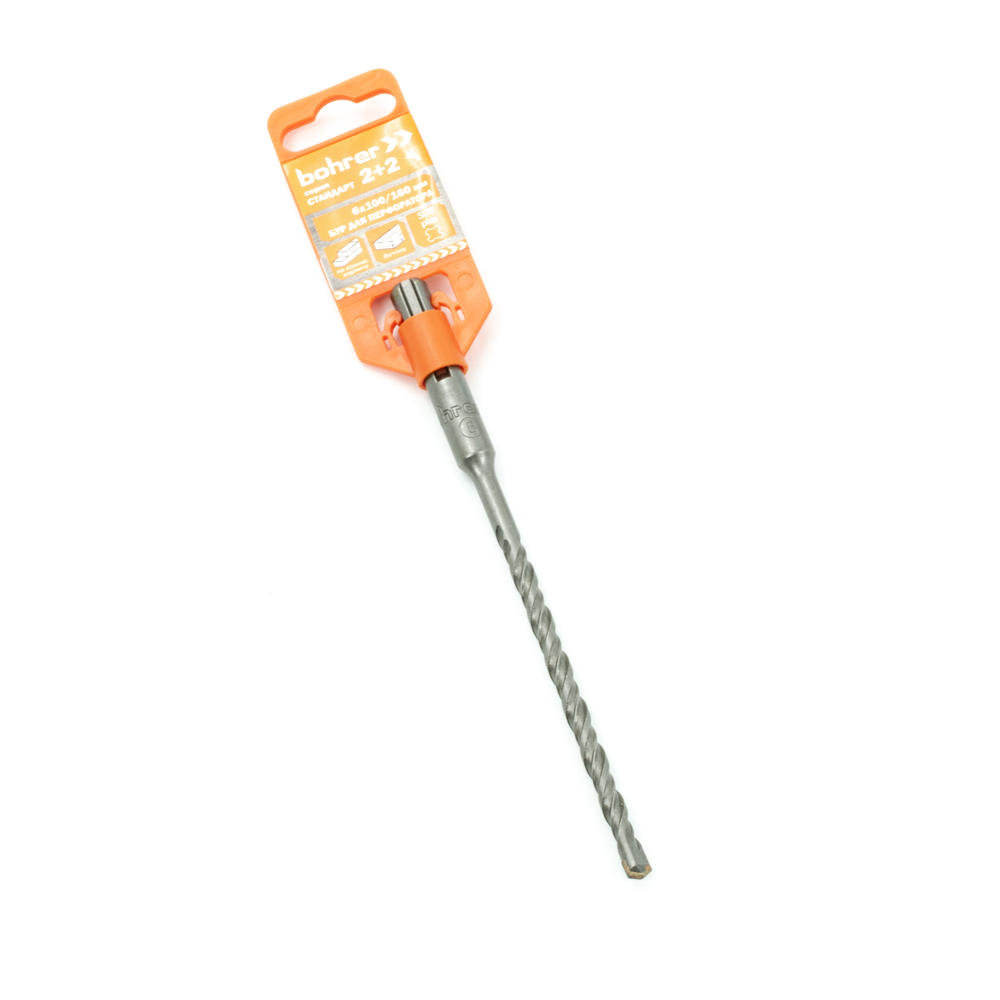 Бур 6*100/160мм SDS Plus Bohrer Стандарт